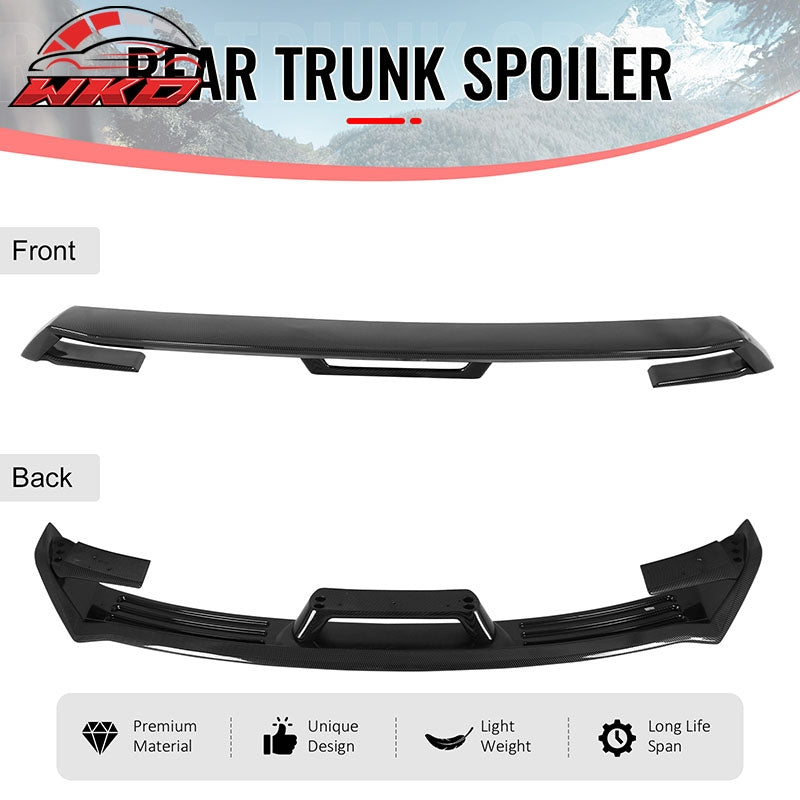 Wholesale 24-26 Ford Mustang OE GT Performance Style Trunk Spoiler Carbon Fiber Print - Wikond Auto
