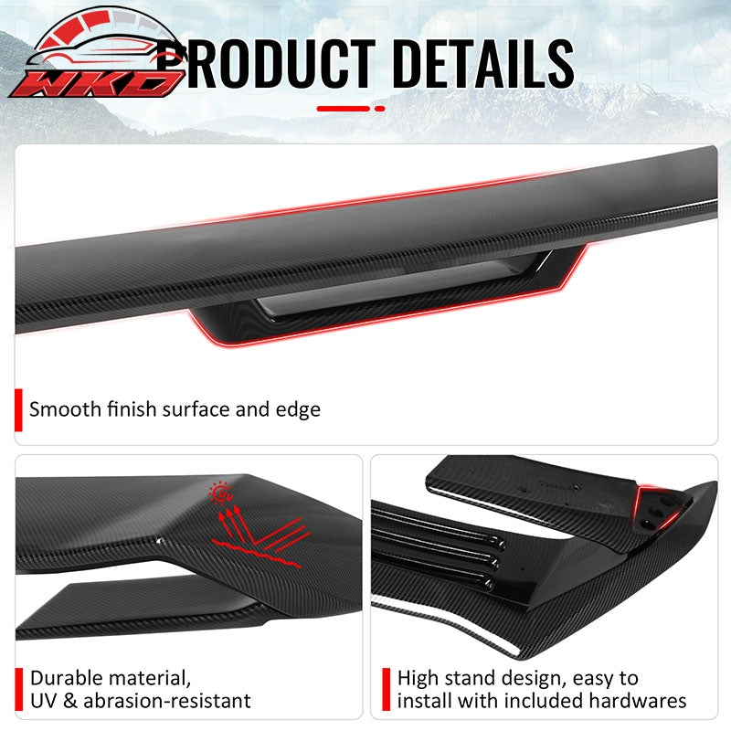 Wholesale 24-26 Ford Mustang OE GT Performance Style Trunk Spoiler Carbon Fiber Print - Wikond Auto