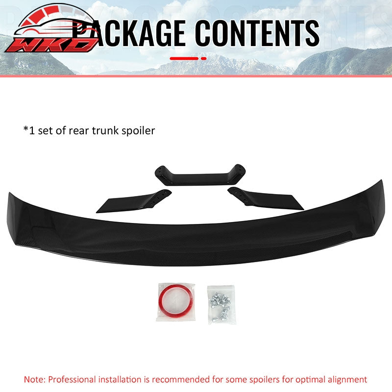 Wholesale 24-26 Ford Mustang OE GT Performance Style Trunk Spoiler Carbon Fiber Print - Wikond Auto