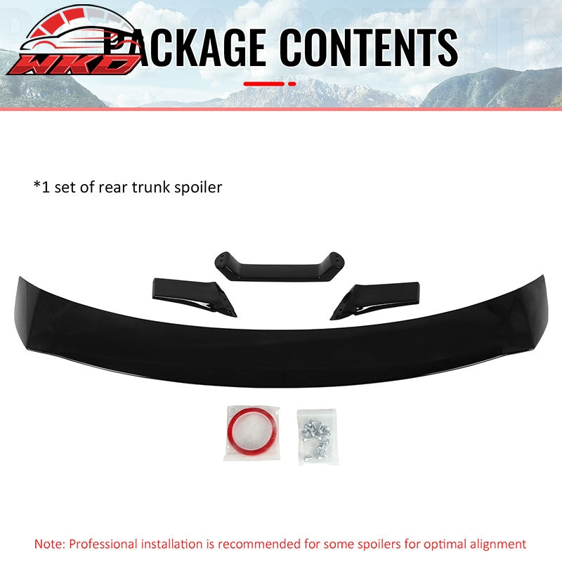 Wholesale 24-26 Ford Mustang OE GT Performance Style Trunk Spoiler Gloss Black ABS - Wikond Auto