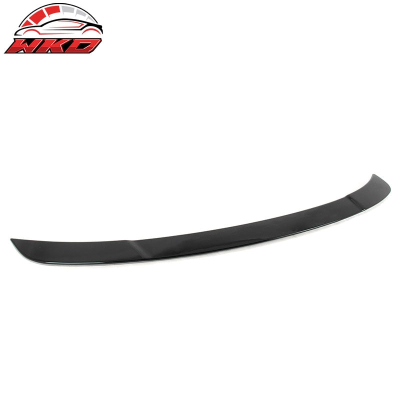 Fits 24-26 Ford Mustang OE GT Style Rear Trunk Spoiler Wing Lip Gloss Black ABS