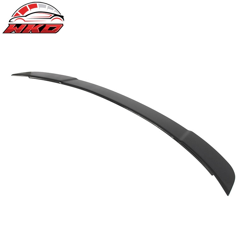 Fits 24-26 Ford Mustang OE GT Style Rear Trunk Spoiler Wing Lip Gloss Black ABS