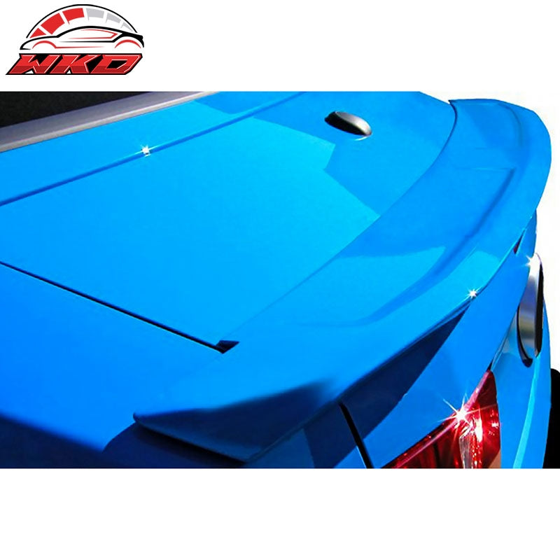 Fits 10-14 Ford Mustang OE Style Rear Trunk Spoiler Wing Lip ABS Matte Black