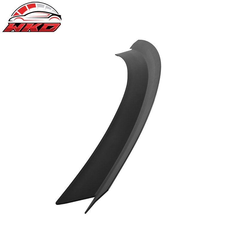 Fits 15-23 Ford Mustang R Style Rear Trunk Lid Spoiler Wing Matte Black ABS