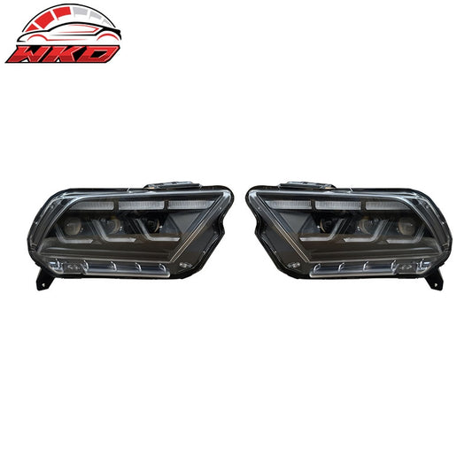 Wholesale 10-14 Ford Mustang 2024 S650 Style Headlights W/DRL Turn Signal H/L Beam - Wikond Auto