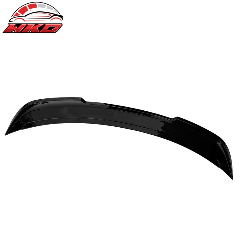 Fits 24-26 Ford Mustang S650 Trunk Spoiler DECK Gloss Black Rear Deck Lid Wing
