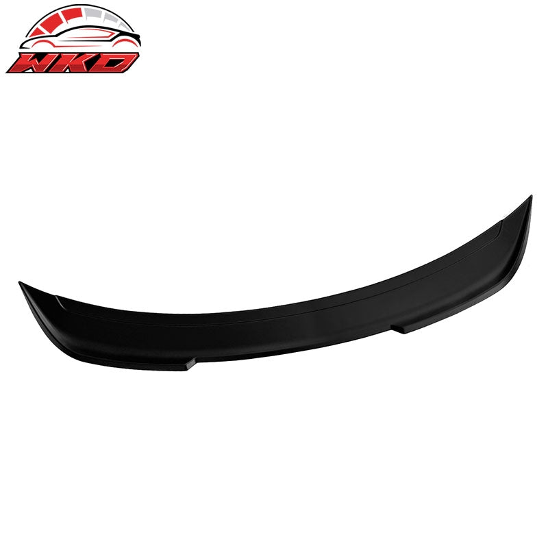 Fits 24-26 Ford Mustang S650 Trunk Spoiler DECK Matte Black Rear Deck Lid Wing
