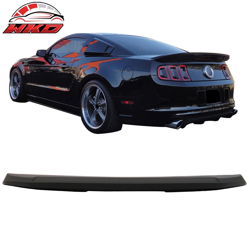 Wholesale 10-14 Ford Mustang Shelby GT500 Style Rear Trunk Spoiler Wing Unpainted ABS