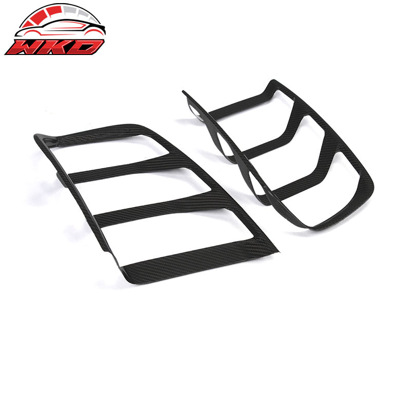 Wholesale 15-17 Ford Mustang S550 Tail Light Cover Overlay Trim - Matte Carbon Fiber