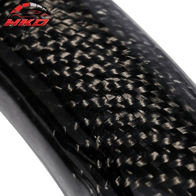Fits 15-17 Mustang V1 Steering Wheel Carbon Fiber with Alcantara Red Stitching