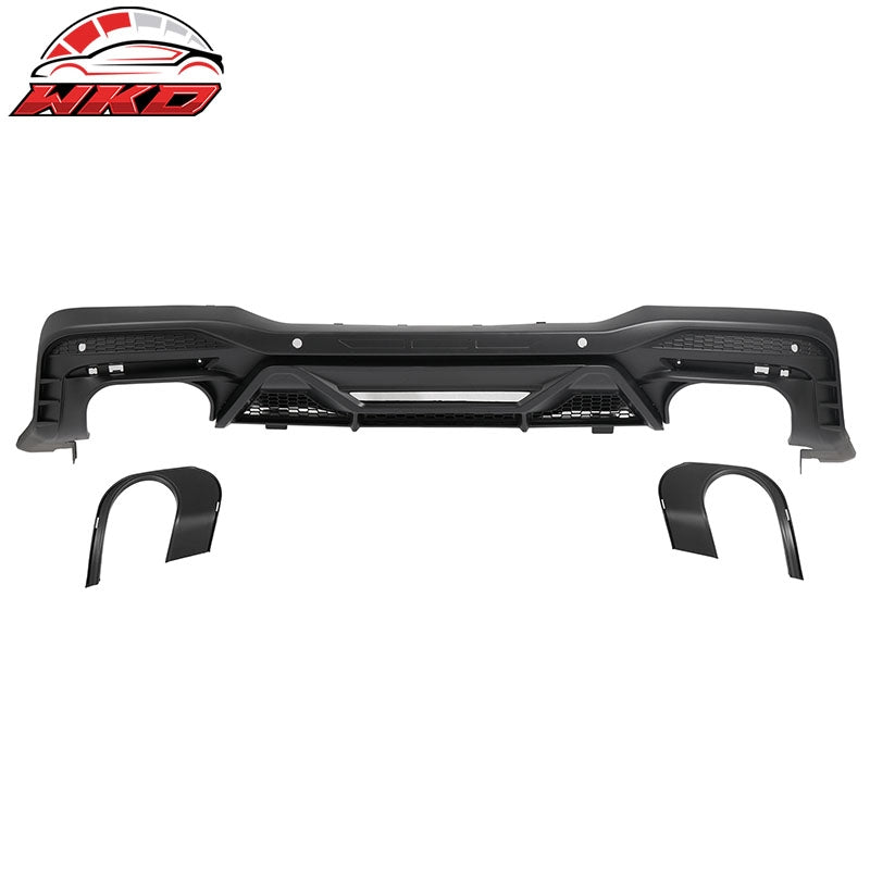 Wholesale 24-26 Ford Mustang V6/GT Rear Bumper Diffuser Dark Horse Style Matte Black