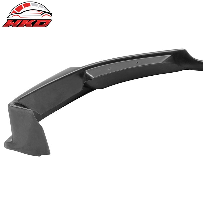 Fits 13-14 Ford Mustang V6 & GT Unpainted Black Front Bumper Lip Spoiler Kit PU