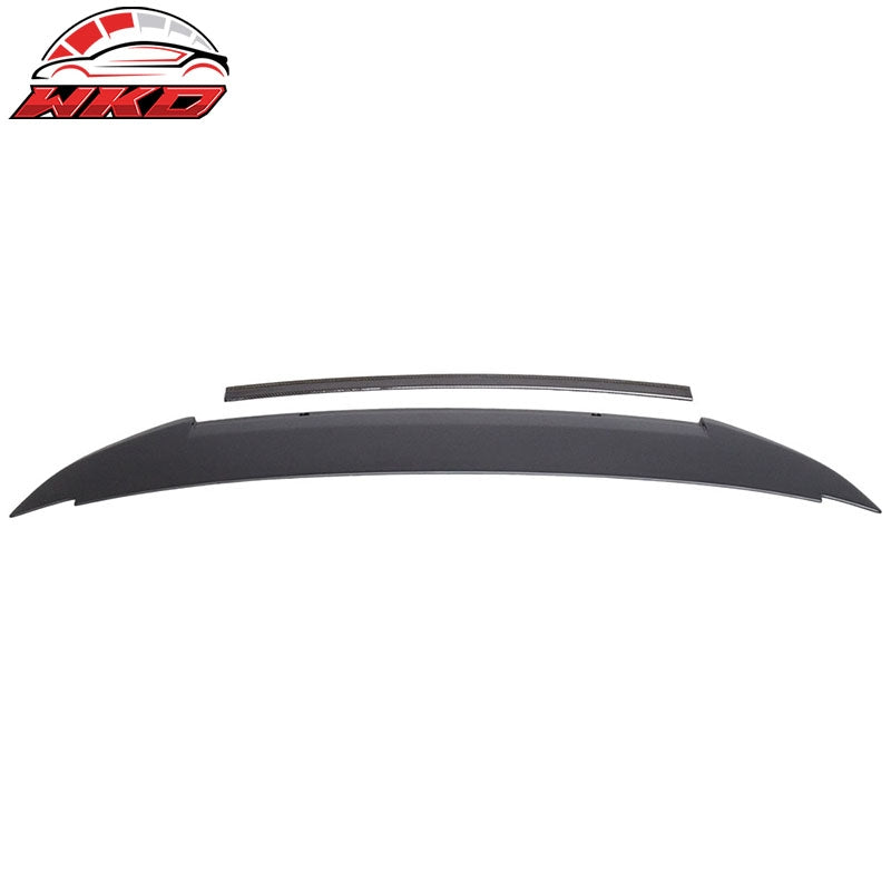 Fits 10-14 Ford Mustang V6 Gt500 Carbon Fiber FRP Rear Trunk Spoiler Wing