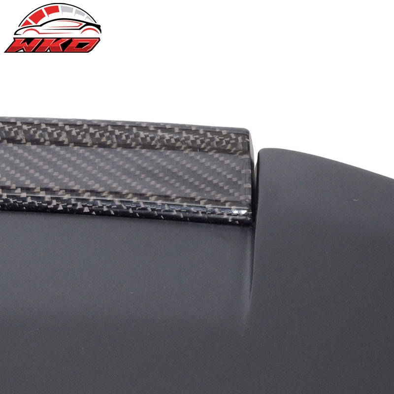 Fits 10-14 Ford Mustang V6 Gt500 Carbon Fiber FRP Rear Trunk Spoiler Wing