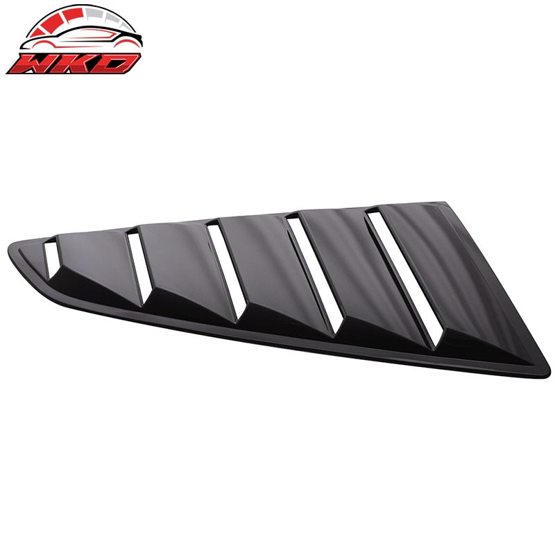 Fits 15-23 Ford Mustang Coupe OE Style Side Quarter Window Louver Scoop Cover PP