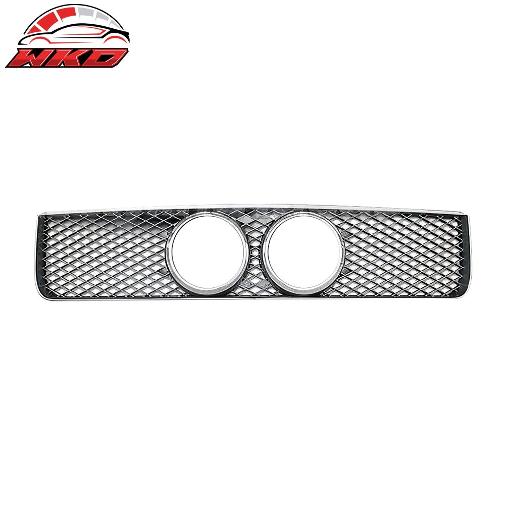 Wholesale 2005-2009 Ford Mustang GT Front Bumper Upper Mesh Grille ABS Chrome Silver