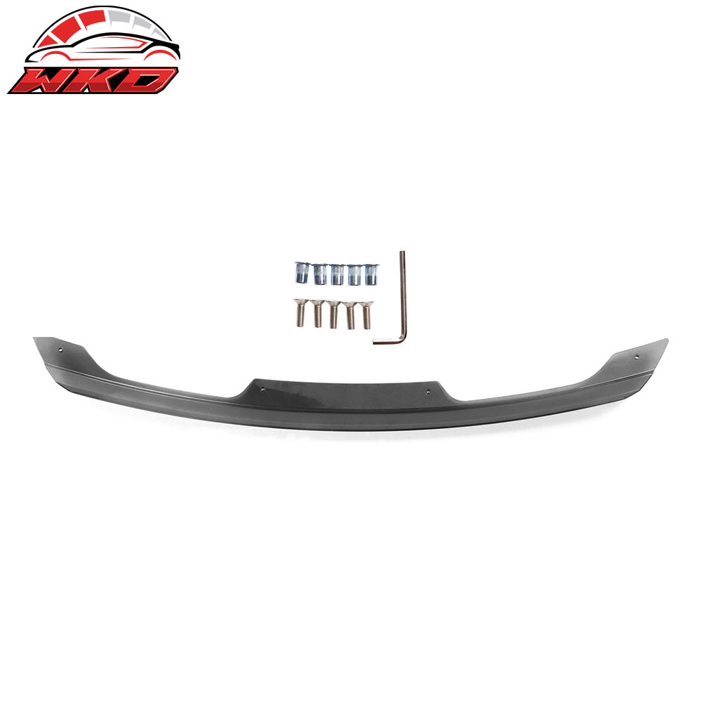 Fits 15-23 Ford Mustang Smoke GT500 Spoiler Gurney Flap Wicker Bill W/ Hardware