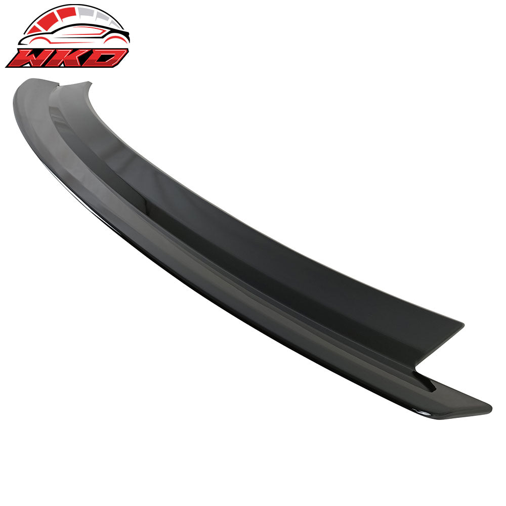 Fits 24-26 Ford Mustang S650 7th Gen R Style Rear Trunk Spoiler ABS Gloss Black