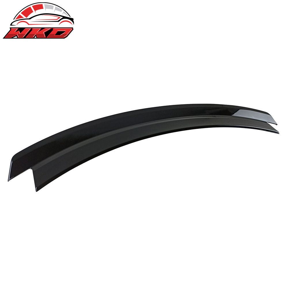 Fits 24-26 Ford Mustang S650 7th Gen R Style Rear Trunk Spoiler ABS Gloss Black