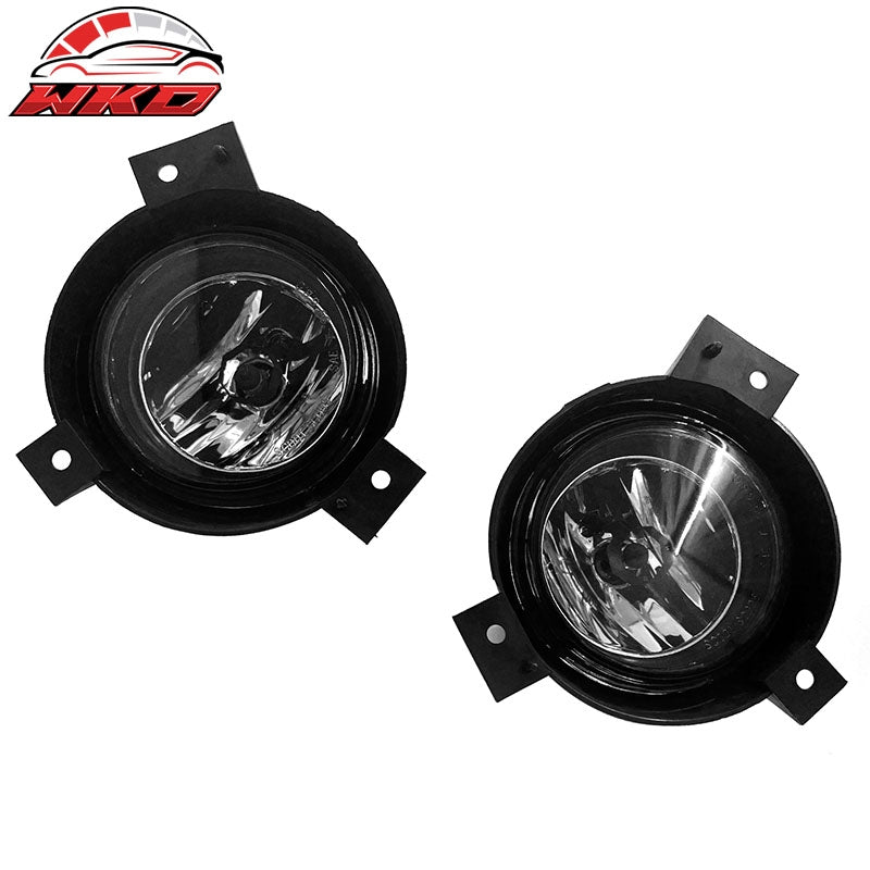 Fits 01-03 Ford Ranger Front Bumper Fog Lights Lamps W/Wiring Harness Clear Lens
