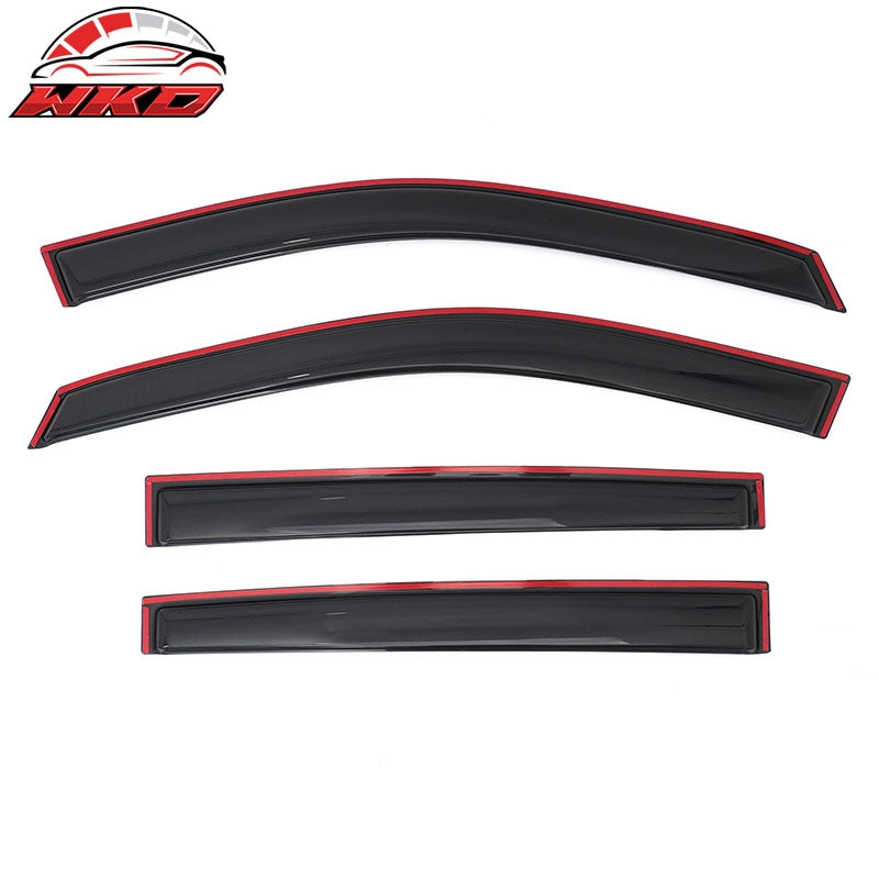 Wholesale 19-23 Ford Ranger T8 Crew Cab Window Visors In Channel Rain Guard Deflector