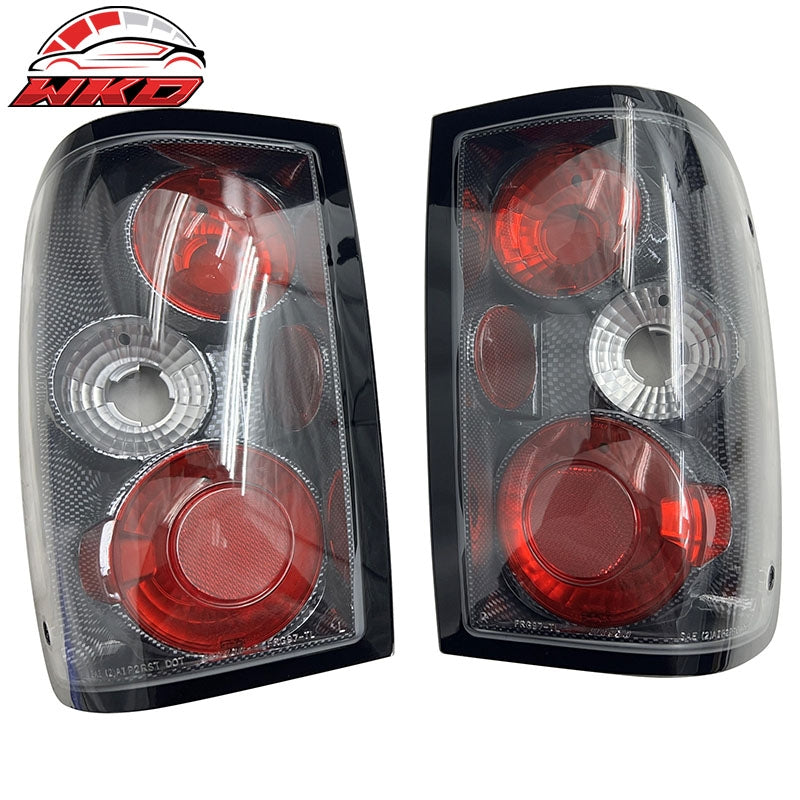 Wholesale 1993-1997 Ford Ranger Tail Lights Left Right Rear Lamps Black Housing Pair