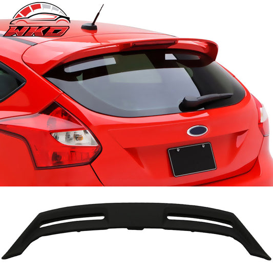 Wholesale 12-18 Ford Focus Hatchback 4-Door OE Style Rear Roof Spoiler Wing Unpainted