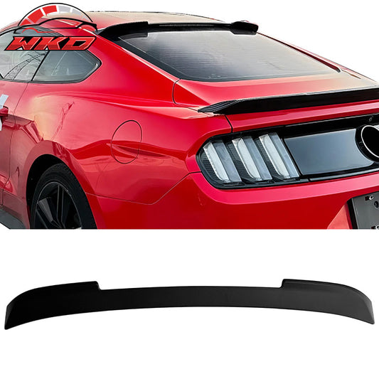 Wholesale 15-23 Ford Mustang Coupe MK6 R Style Rear Roof Spoiler Wing Matte Black ABS