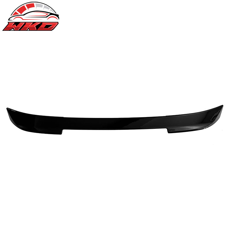 Fits 15-23 Ford Mustang Coupe MK 6 R Style Rear Roof Spoiler Wing Gloss Black ABS