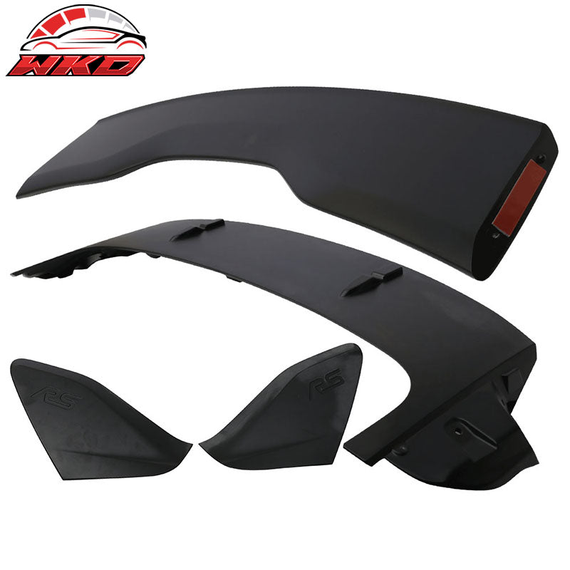 Fits 12-18 Ford Focus MK3 Hatchback RS Style Rear Roof Window Spoiler Wing ABS