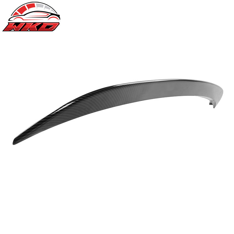 Fits 21-26 Ford Mustang Mach-E IKON Style Roof Spoiler ABS Carbon Fiber Print