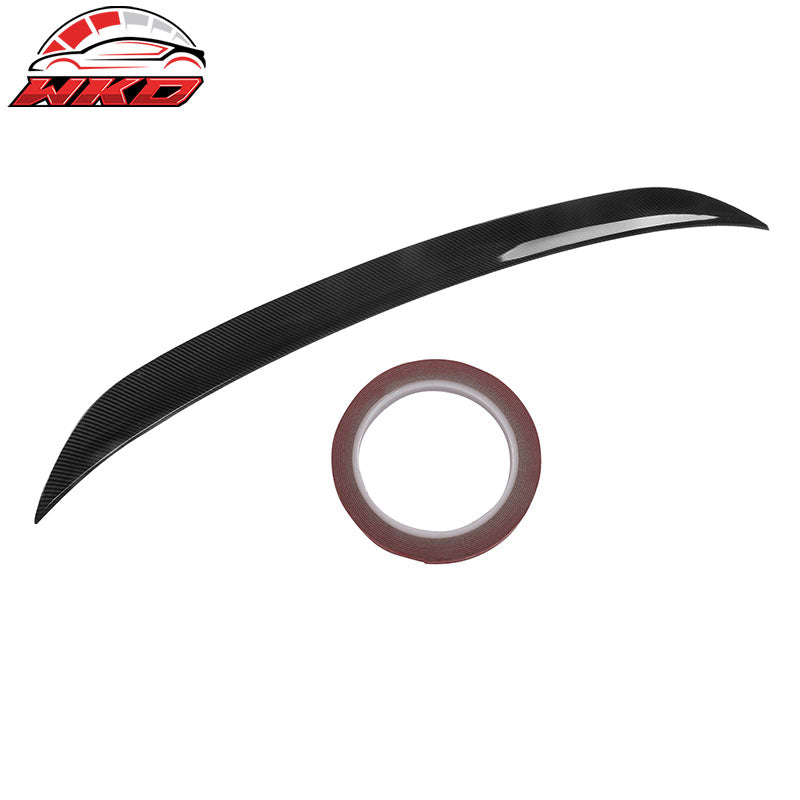 Fits 21-26 Ford Mustang Mach-E IKON Style Roof Spoiler ABS Carbon Fiber Print