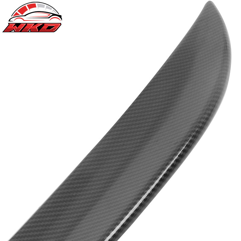 Fits 21-26 Ford Mustang Mach-E IKON Style Roof Spoiler ABS Carbon Fiber Print
