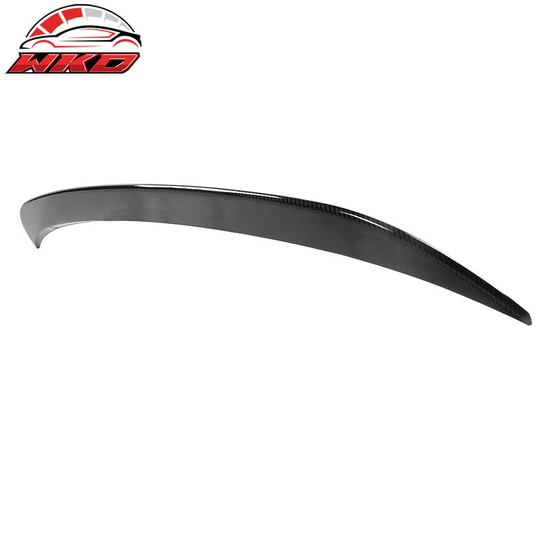 Fits 21-26 Ford Mustang Mach-E IKON Style Roof Spoiler ABS Carbon Fiber Print