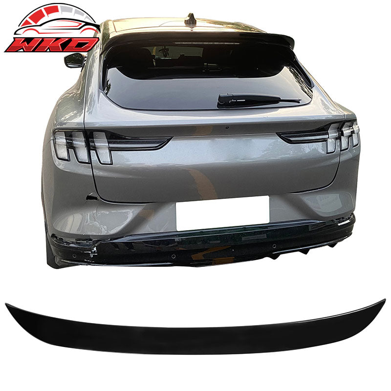 Wholesale 21-26 Ford Mustang Mach-E IKON Roof Window Spoiler Lip Wing ABS Gloss Black