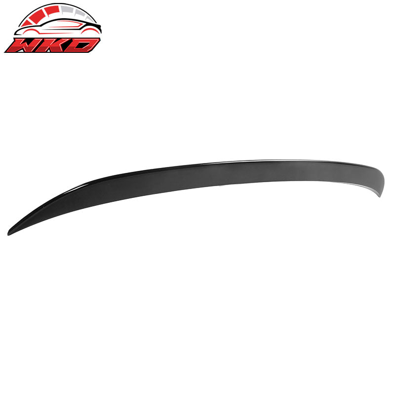 Fits 21-26 Ford Mustang Mach-E IKON Roof Window Spoiler Lip Wing ABS Gloss Black