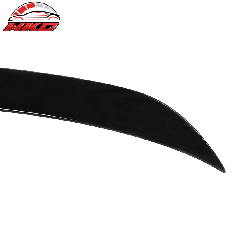 Fits 21-26 Ford Mustang Mach-E IKON Roof Window Spoiler Lip Wing ABS Gloss Black