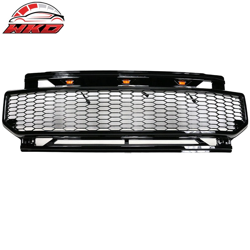 Wholesale  20-22 Ford F250 F350 F450 Super Duty R Style Front Bumper Grille Gloss Black