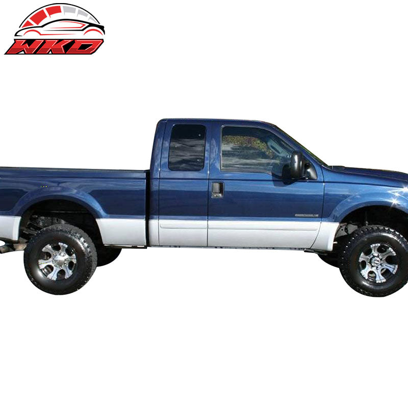 Fits 99-16 F250 F350 F450 F550 Super Duty 3" Side Step Nerf Bar Running Boards