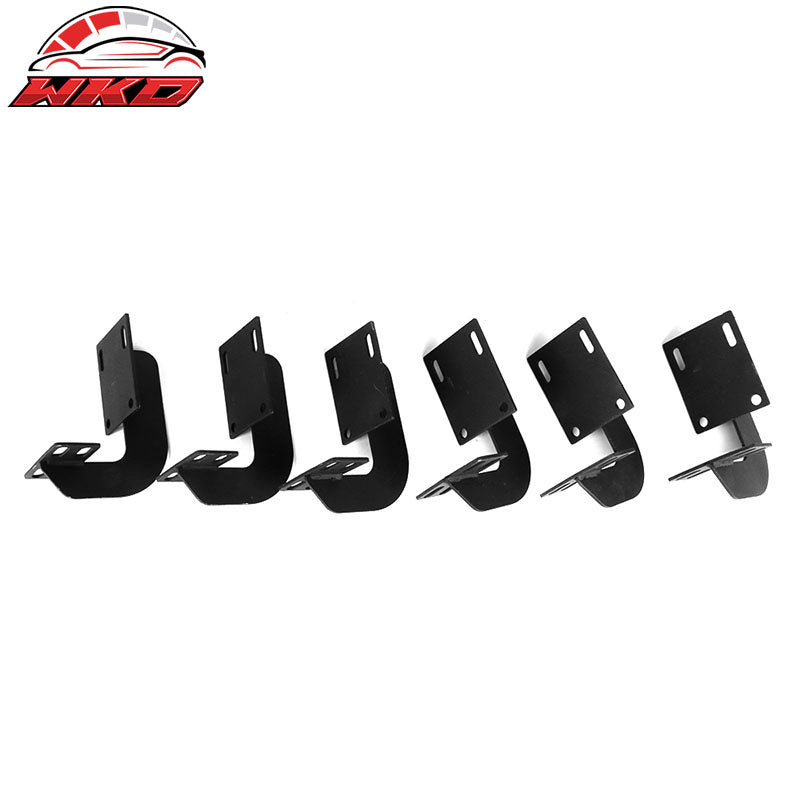 Fits 99-16 Ford F250-F550 Superduty Crew Cab IKON V1 Style Running Boards Silver