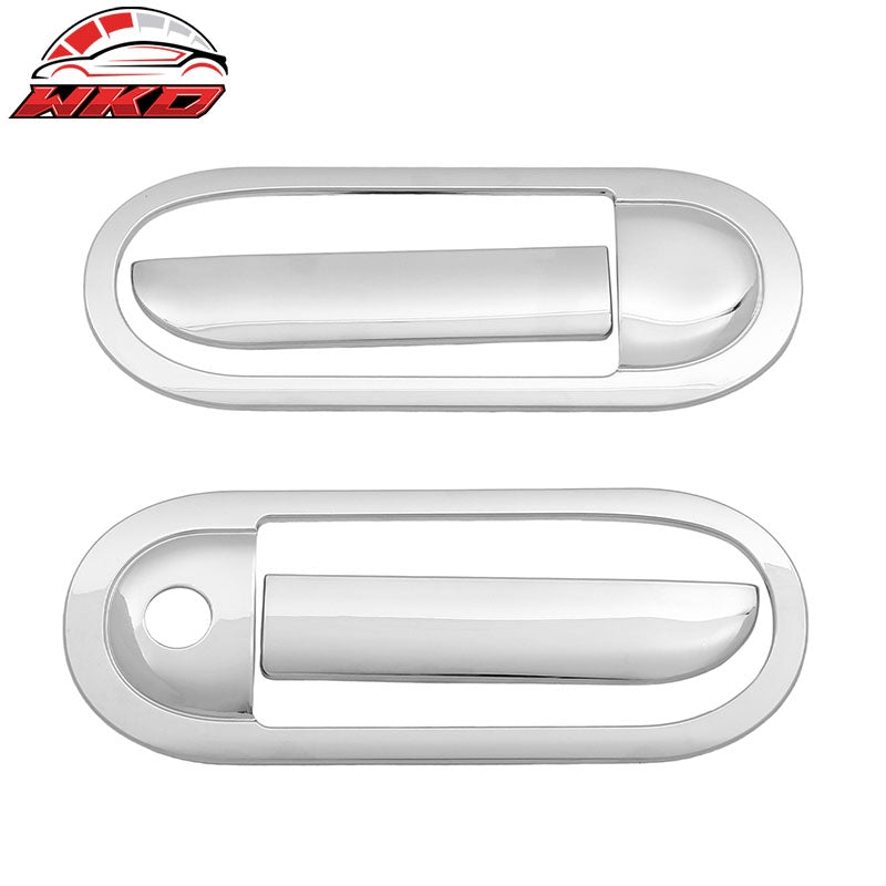 Wholesale 02-05 Ford Thunderbird Front Rear Door Handle Cover W/ 1-Keyhole Chrome ABS