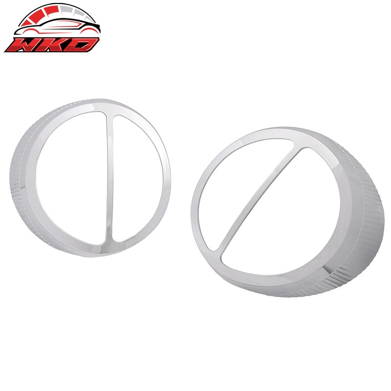 Fits 02-05 Ford Thunderbird 2PCS Rear Taillight Bezel Cover Chrome Trim ABS