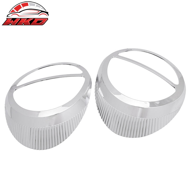 Fits 02-05 Ford Thunderbird 2PCS Rear Taillight Bezel Cover Chrome Trim ABS