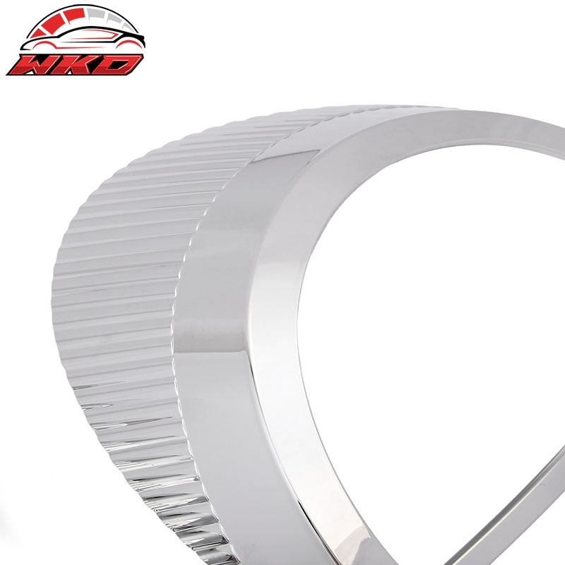 Fits 02-05 Ford Thunderbird 2PCS Rear Taillight Bezel Cover Chrome Trim ABS