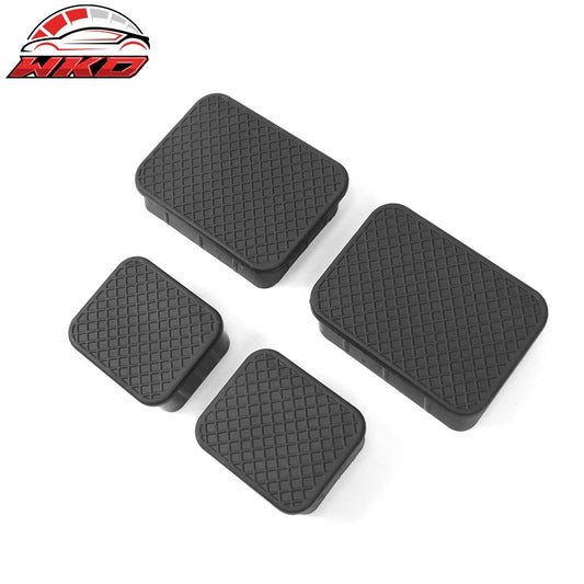 21-26 Ford Bronco 2/4 Door Front Axle Plug Crash Bar End Caps Black TPE 4PC | Wholesale