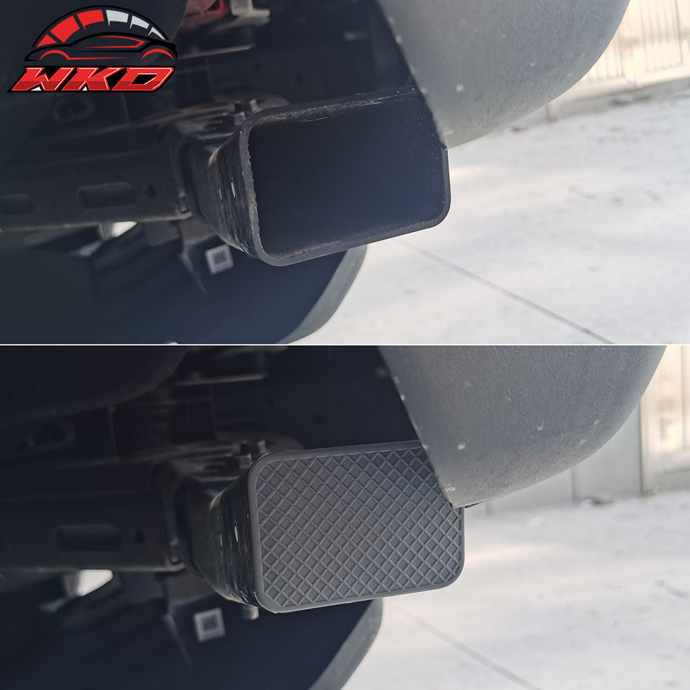 Fits 21-25 Ford Bronco 2/4 Door Front Axle Plug Crash Bar End Caps Black TPE 4PC