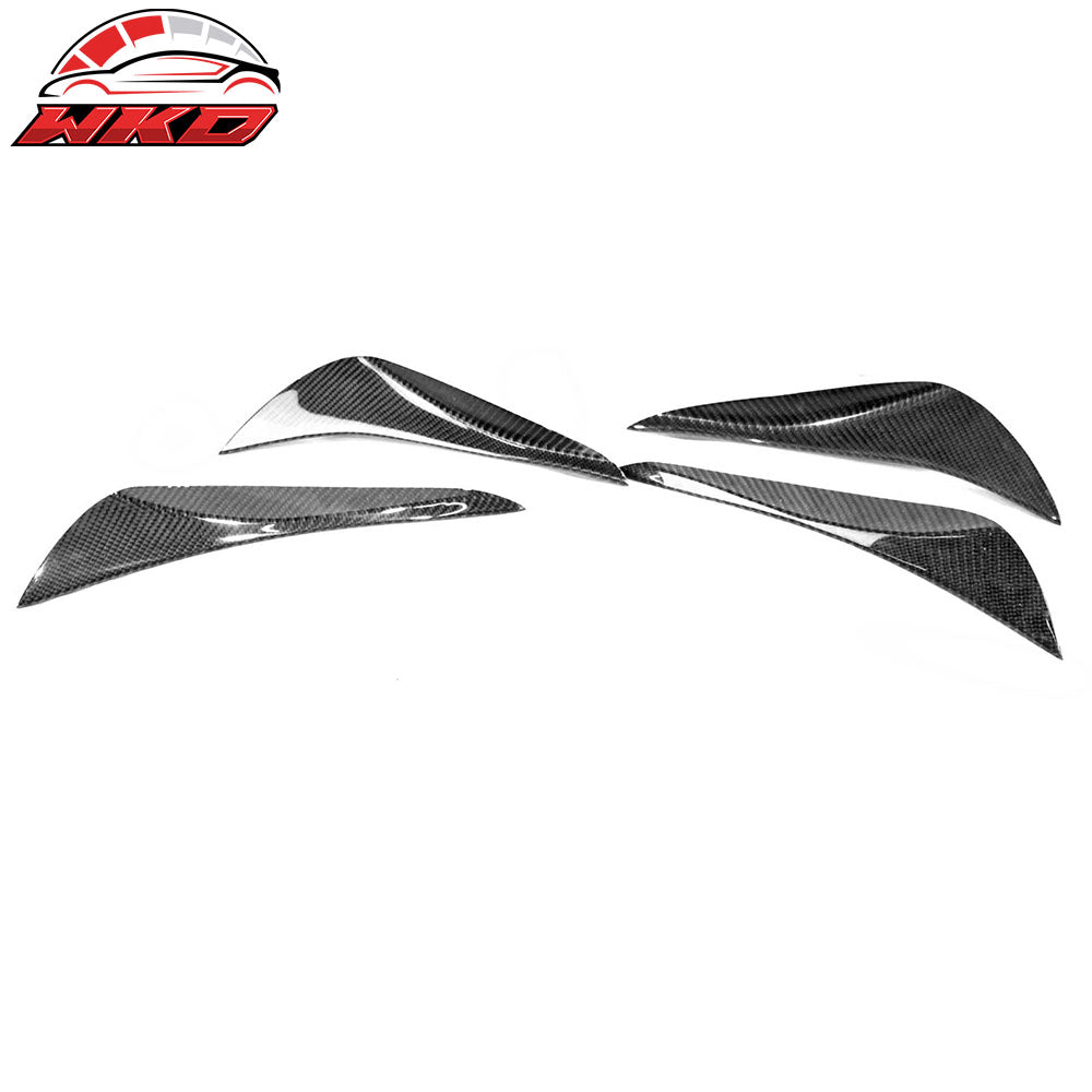 Closeout! Fits 17-20 Subaru BRZ Toyota 86 GT86 Front Bumper Canards Carbon Fiber
