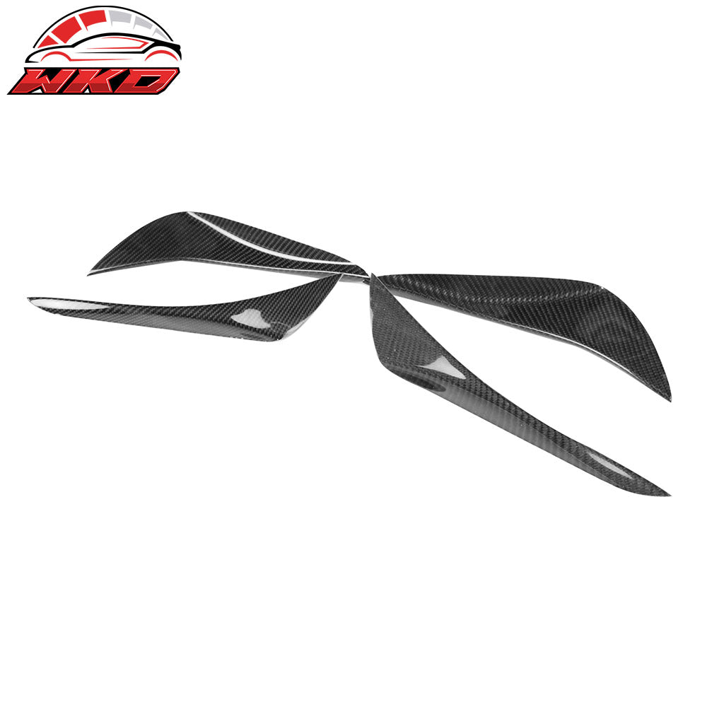 Closeout! Fits 17-20 Subaru BRZ Toyota 86 GT86 Front Bumper Canards Carbon Fiber