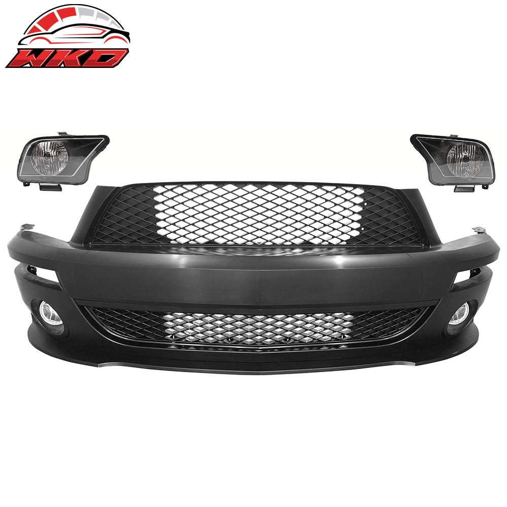 05-09 Ford Mustang GT V6 Shelby GT500 Front Bumper Conversion W/ Headlights | Wholesale Default Title - Wikond Auto