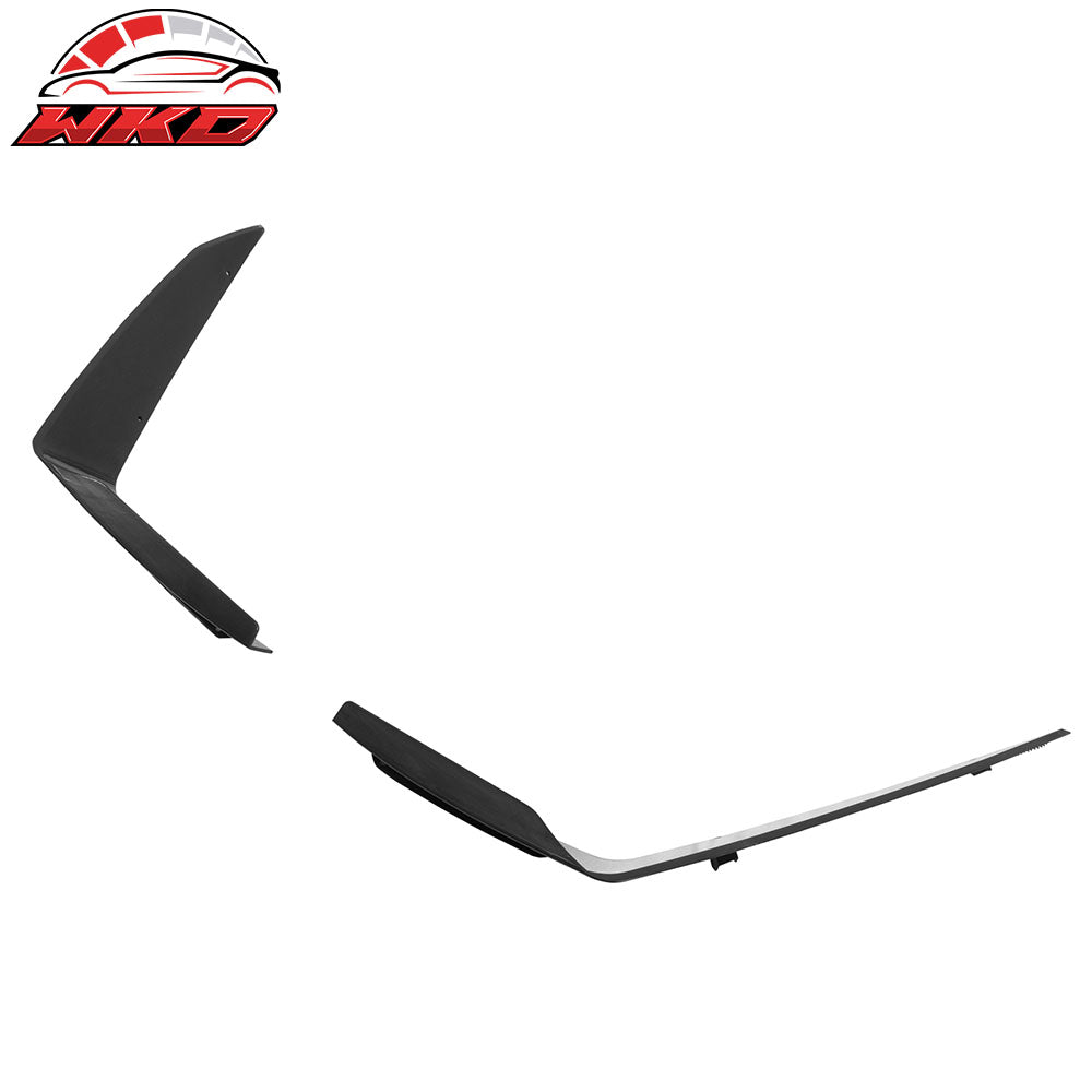 Fits 14-15 Camaro 5TH to 6TH Gen ZL1 PP Front Bumper Cover Conversion + Canards